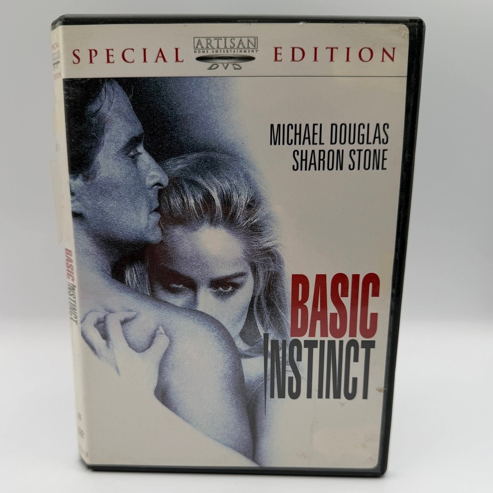 Basic Instinct DVD Special Edition Michael Douglas Sharon Stone Widescreen R